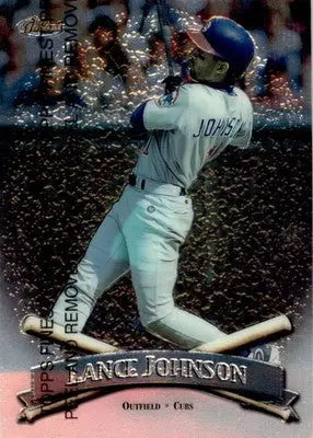 1998 Finest #139 Lance Johnson - Baseball Card Single