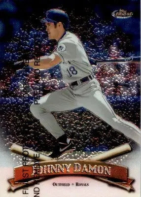 1998 Finest #144 Johnny Damon - Baseball Card Single