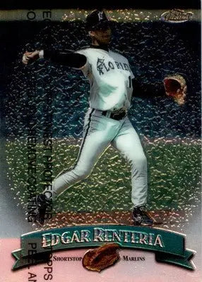 1998 Finest #147 Edgar Renteria - Baseball Card Single