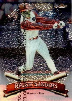1998 Finest #30 Reggie Sanders - Baseball Card Single