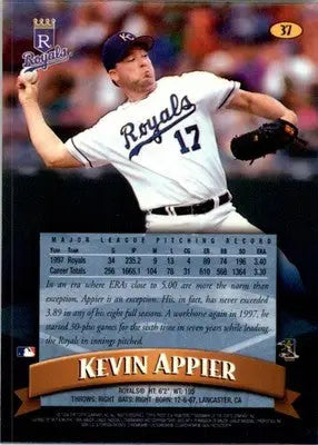 1998 Finest #37 Kevin Appier - Baseball Card Single