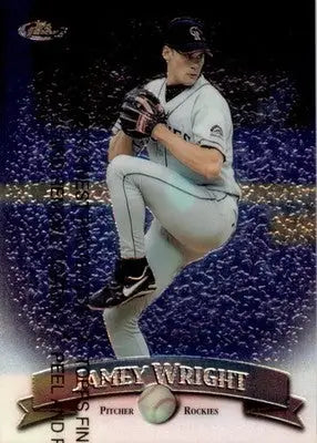 1998 Finest #69 Jamey Wright - Baseball Card Single