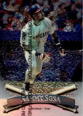 1998 Finest #85 Sammy Sosa - Baseball Card Single