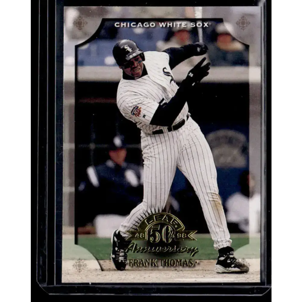 1998 Leaf #106 Frank Thomas NM-MT - Baseball Card Single