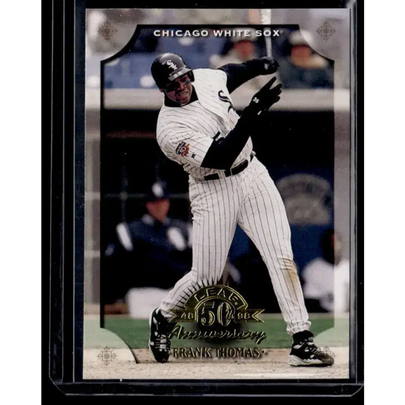 1998 Leaf #106 Frank Thomas NM-MT - Baseball Card Single