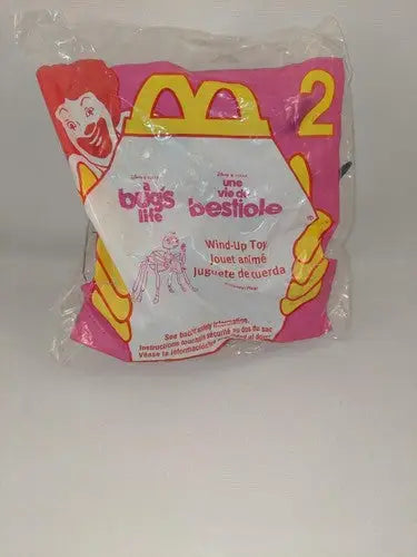 1998 McDonald’s Happy Meal Toy Disney Pixar’s A Bug’s Life Rosie The Spider Wind - Action Figure & Toy