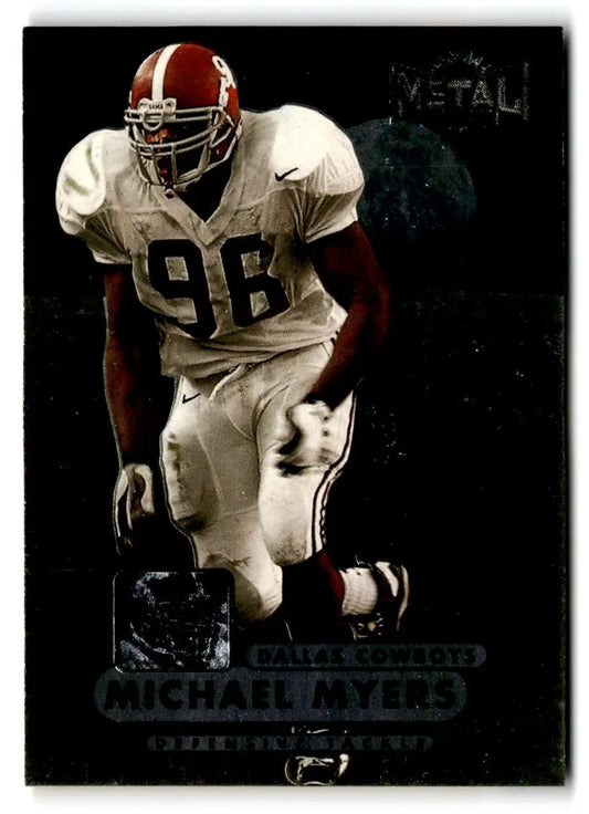 1998 Metal Universe #187 Michael Myers - Football Card Single