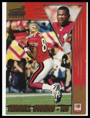 1998 Pacific Aurora #166 Terrell Owens