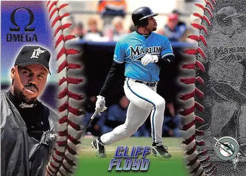1998 Pacific Omega #102 Cliff Floyd NM-MT Marlins ID:58832 - Baseball Card Single