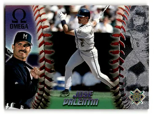 1998 Pacific Omega #137 Jose Valentin EX/NM Brewers ID:58842 - Baseball Card Single