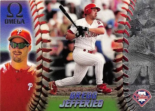 1998 Pacific Omega #183 Gregg Jefferies NM-MT Phillies ID:58840 - Baseball Card Single