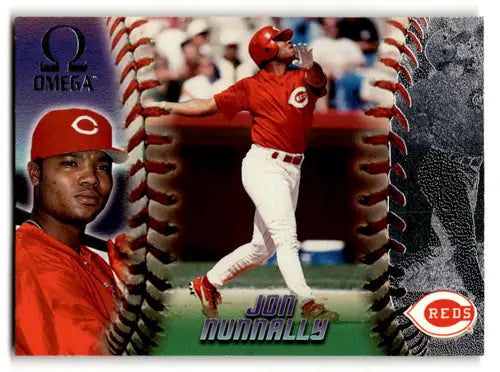 1998 Pacific Omega #65 Jon Nunnally NM Near Mint Reds ID:58841 - Baseball Card Single