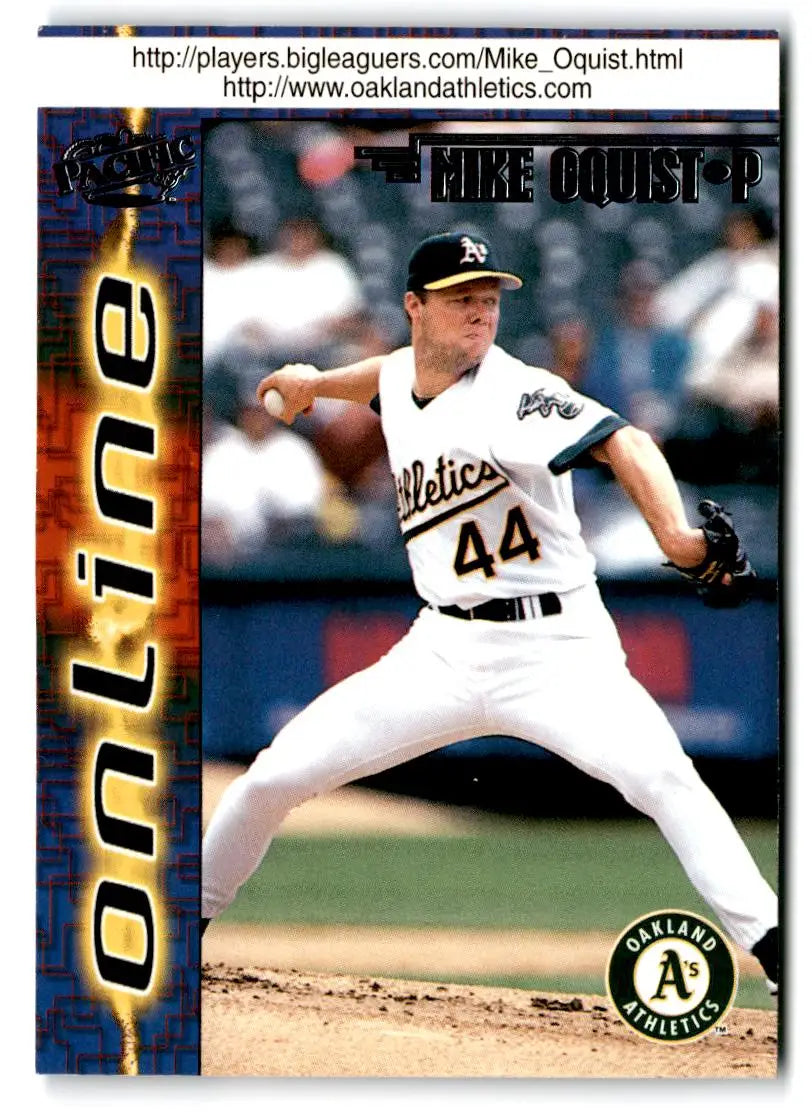 1998 Pacific Online #541 Mike Oquist Web Cards - Baseball Card Single