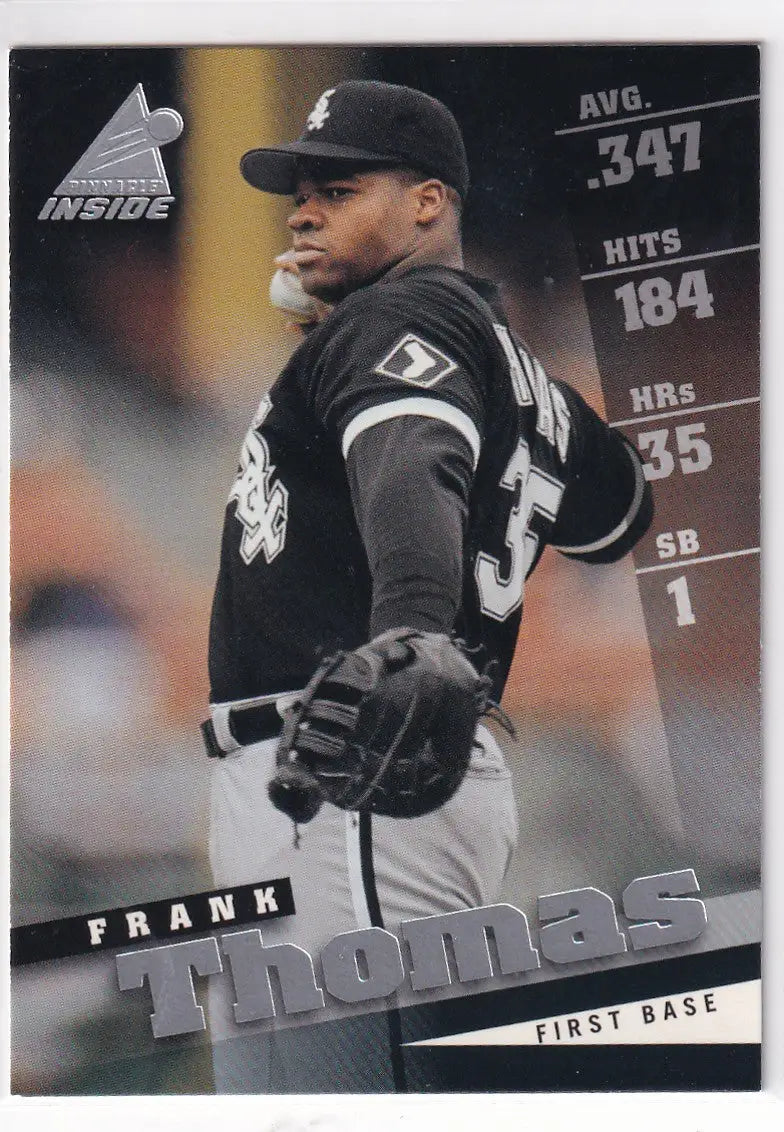 1998 PINNACLE #35 FRANK THOMAS- CHICAGO WHITE SOX