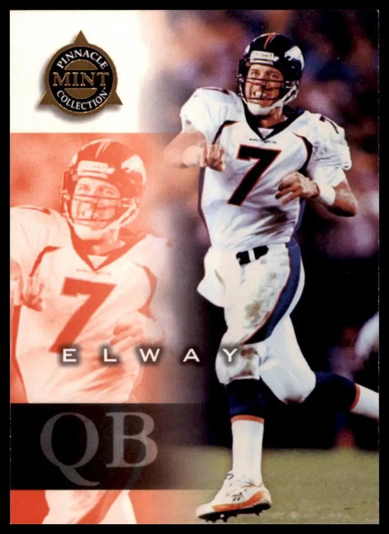 1998 Pinnacle Mint Collection John Elway #34 Denver Broncos Football Card NFL - Football Card Single