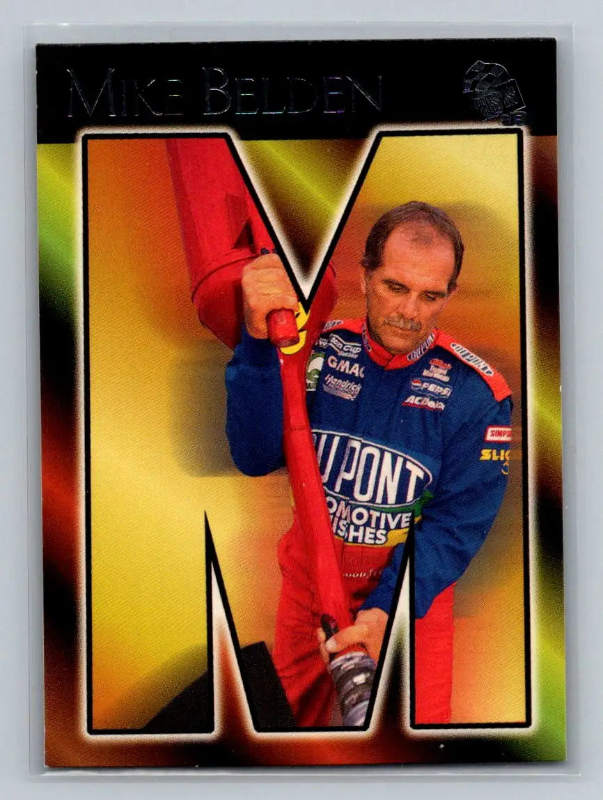 1998 Press Pass #67 Mike Belden Hendrick Motorsports - Racing Card Single