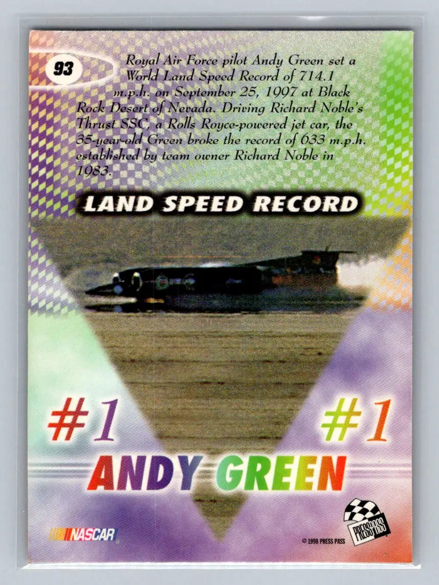 1998 Press Pass #93 Andy Green - Baseball Card Single