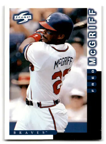 1998 Score #195 Fred McGriff NM-MT Braves ID:81667 - Baseball Card Single
