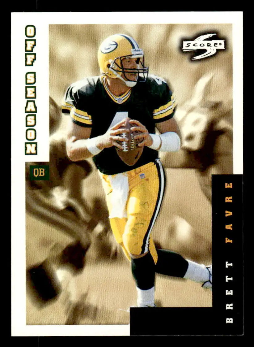 1998 Score #255 Brett Favre - Football Card Single