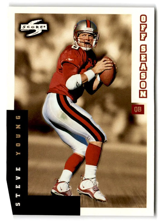 1998 Score #262 Steve Young - Football Card Single