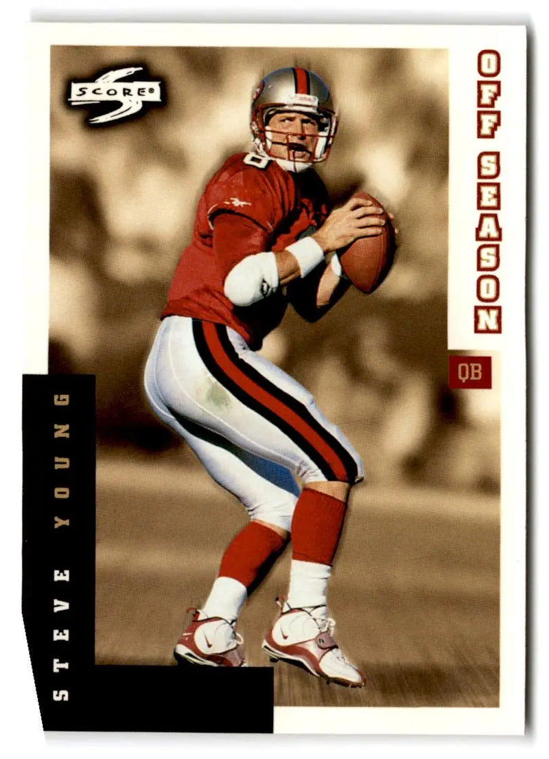 1998 Score #262 Steve Young - Football Card Single