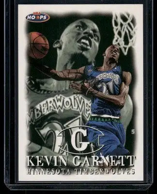 1998 SkyBox Hoops Kevin Garnett Basketball - Basketball Card Single
