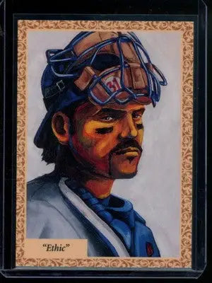 1998 Sports Illustrated for Kids Art Gallery Mike Piazza #3 of 8 AG Baseball - Baseball Card Single
