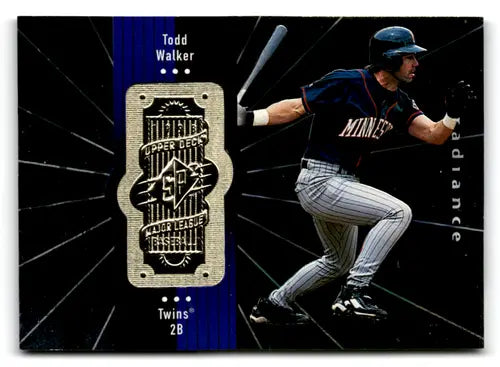 1998 SPx Finite Radiance #296 Todd Walker NM Near Mint Twins 4208/4500 ID:73335 - Baseball Card Single