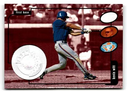 Kevin Witt baseball card from 1998 SPx Finite Spectrum series featuring Blue Jays player
