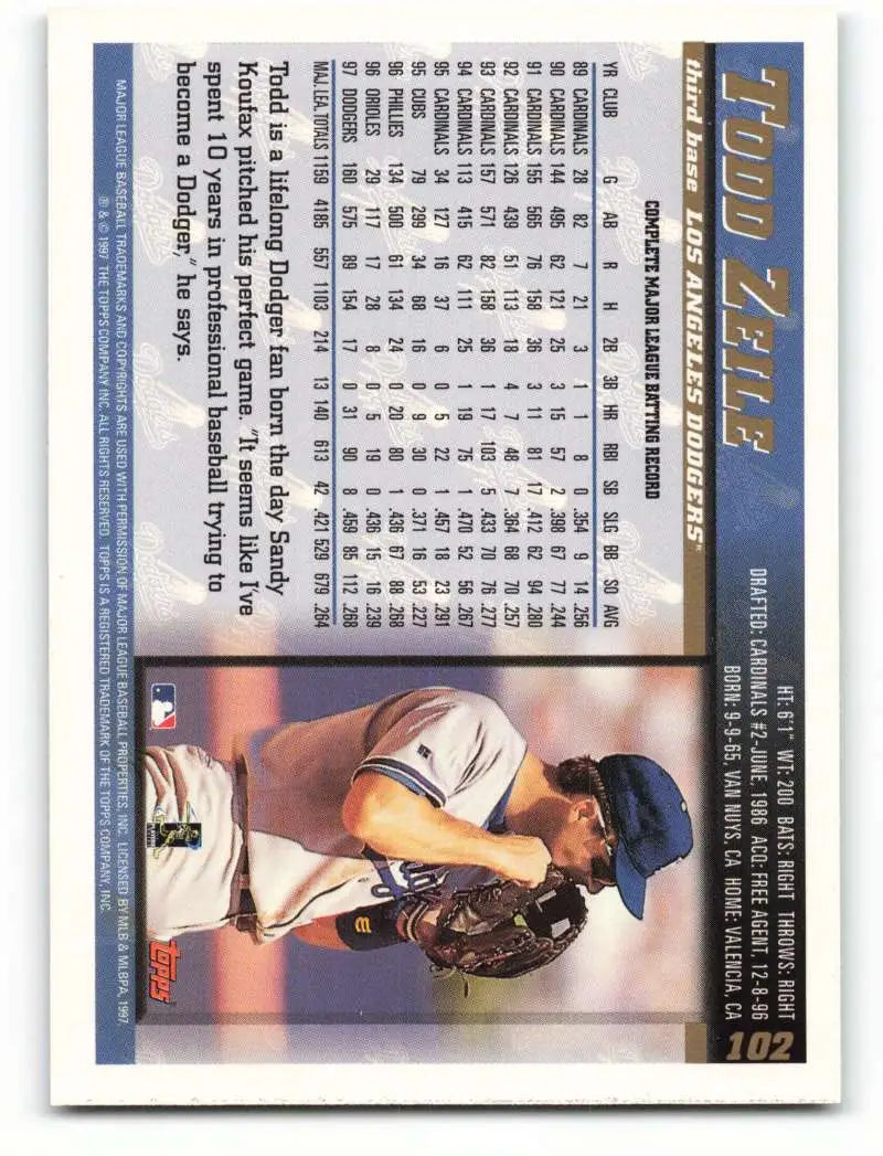 1998 Topps #101 Bill Taylor NM-MT Oakland Athletics Baseball Card - Baseball Card Single