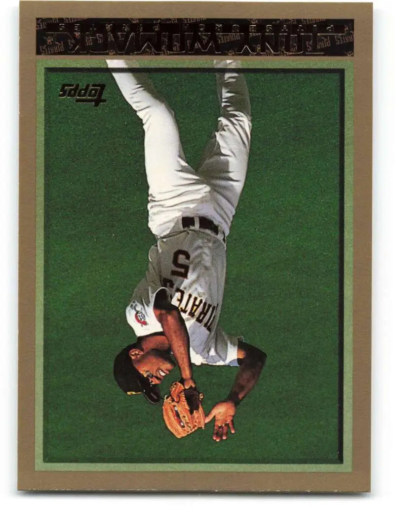 1998 Topps #105 Tony Womack NM-MT Pittsburgh Pirates Baseball Card - Baseball Card Single