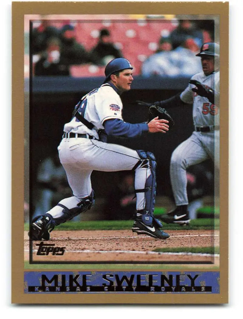 1998 Topps #106 Mike Sweeney NM-MT Kansas City Royals Baseball Card - Baseball Card Single