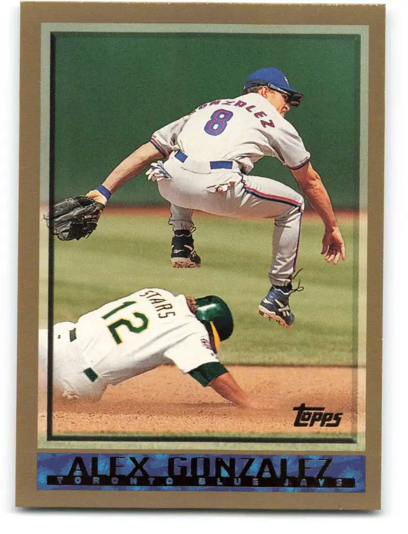 1998 Topps #109 Alex Gonzalez NM-MT Toronto Blue Jays Baseball Card - Baseball Card Single