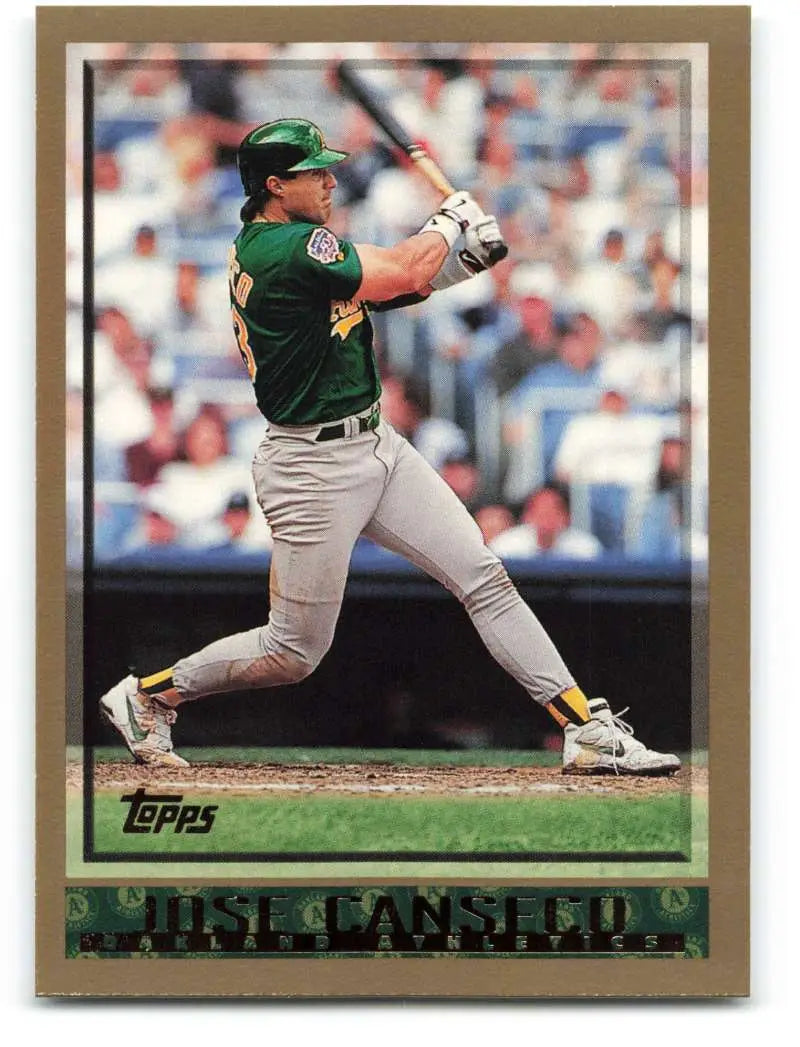 1998 Topps #110 Jose Canseco NM-MT Oakland Athletics Baseball Card - Baseball Card Single