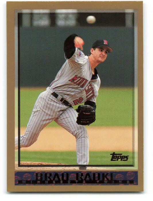 1998 Topps #113 Brad Radke NM-MT Minnesota Twins Baseball Card - Baseball Card Single
