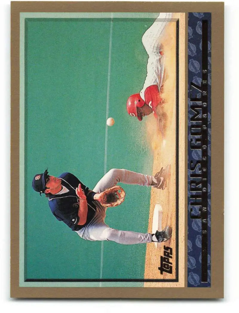 1998 Topps #117 Chris Gomez NM-MT San Diego Padres Baseball Card - Baseball Card Single