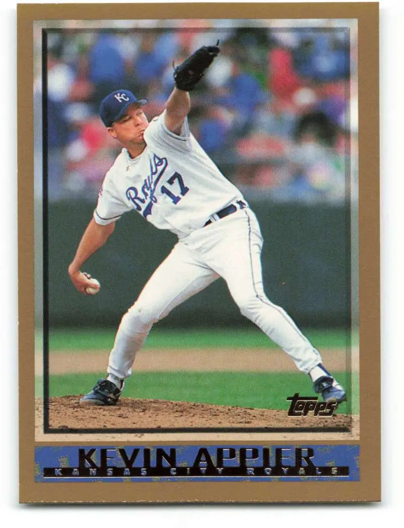 1998 Topps #120 Kevin Appier NM-MT Kansas City Royals Baseball Card - Baseball Card Single