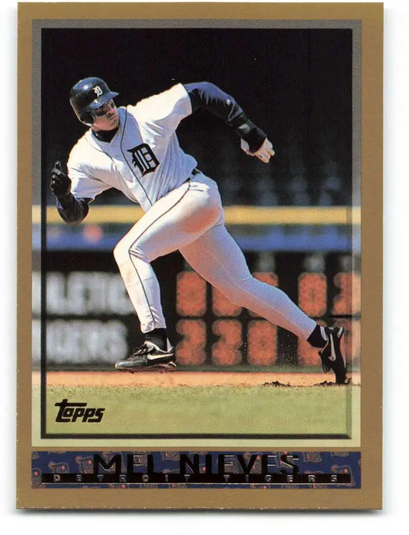 1998 Topps #121 Melvin Nieves NM-MT Detroit Tigers Baseball Card - Baseball Card Single