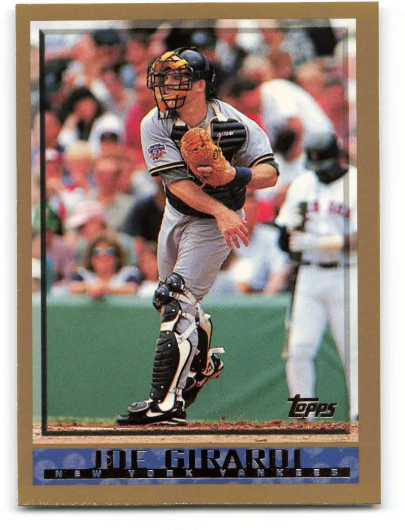 1998 Topps #122 Joe Girardi NM-MT New York Yankees Baseball Card - Baseball Card Single