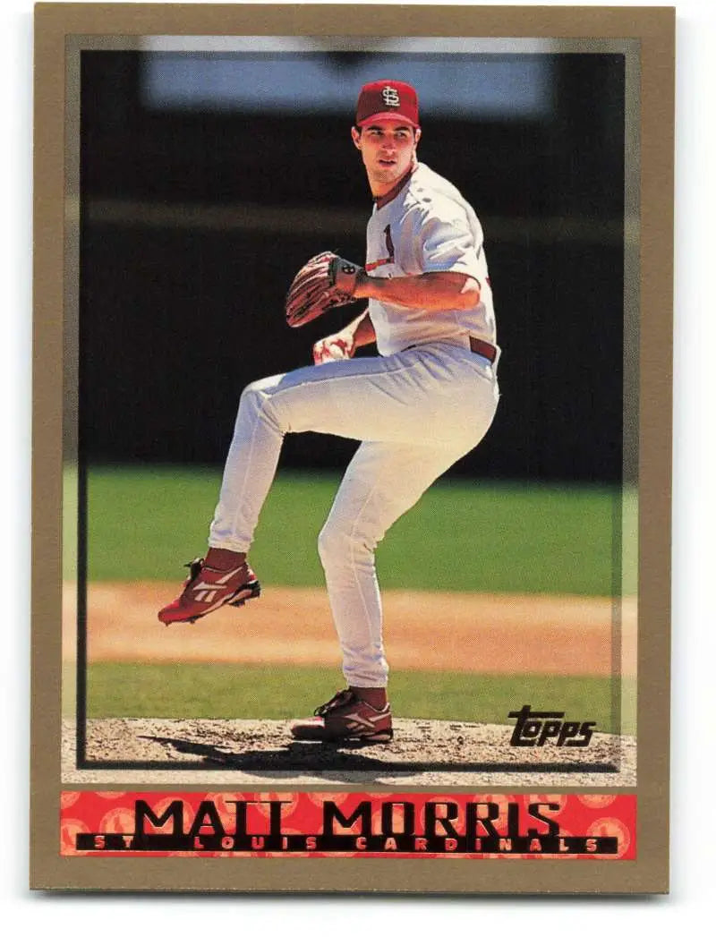 1998 Topps #128 Matt Morris NM-MT St. Louis Cardinals Baseball Card - Baseball Card Single