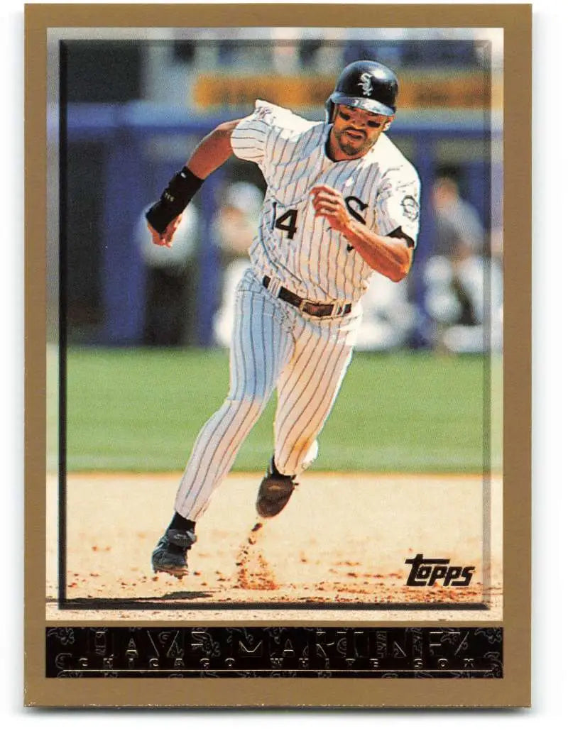 1998 Topps #134 Dave Martinez NM-MT Chicago White Sox Baseball Card - Baseball Card Single