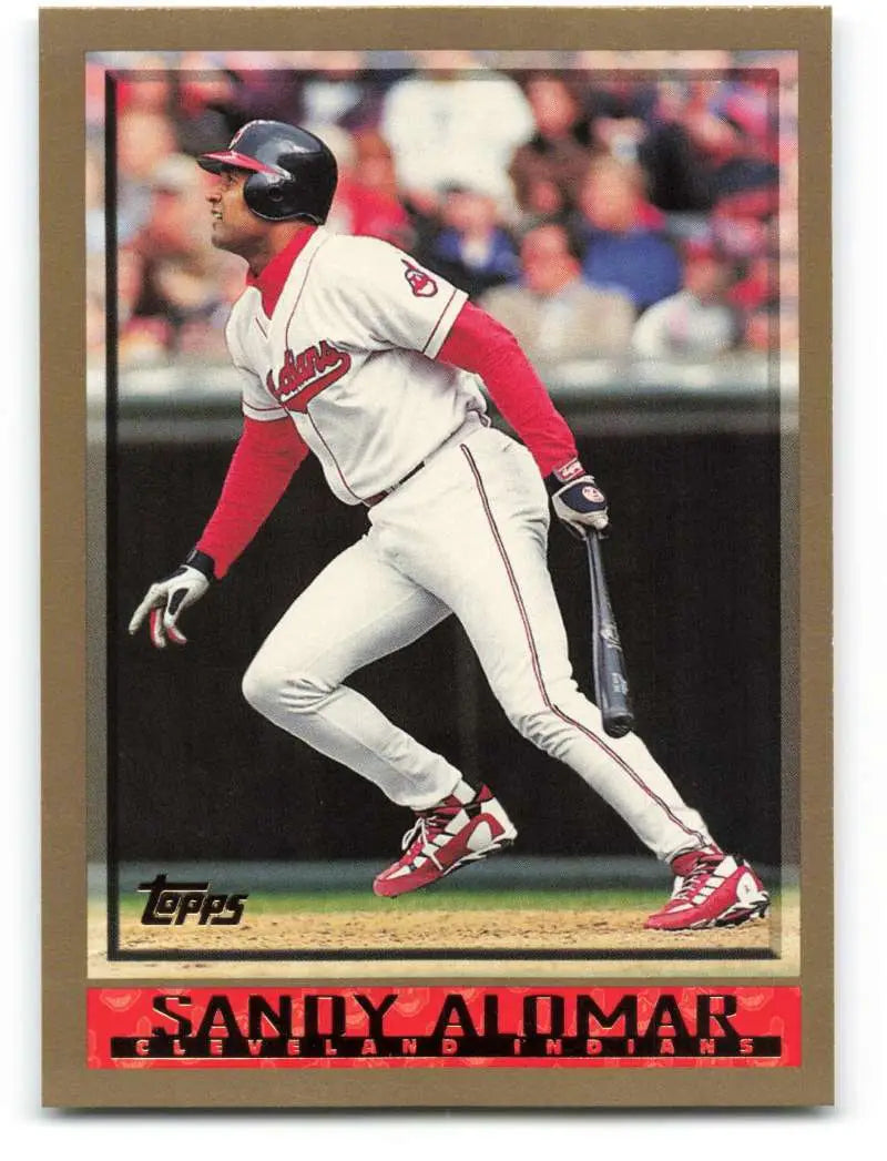 1998 Topps #135 Sandy Alomar Jr. NM-MT Cleveland Indians Baseball Card - Baseball Card Single