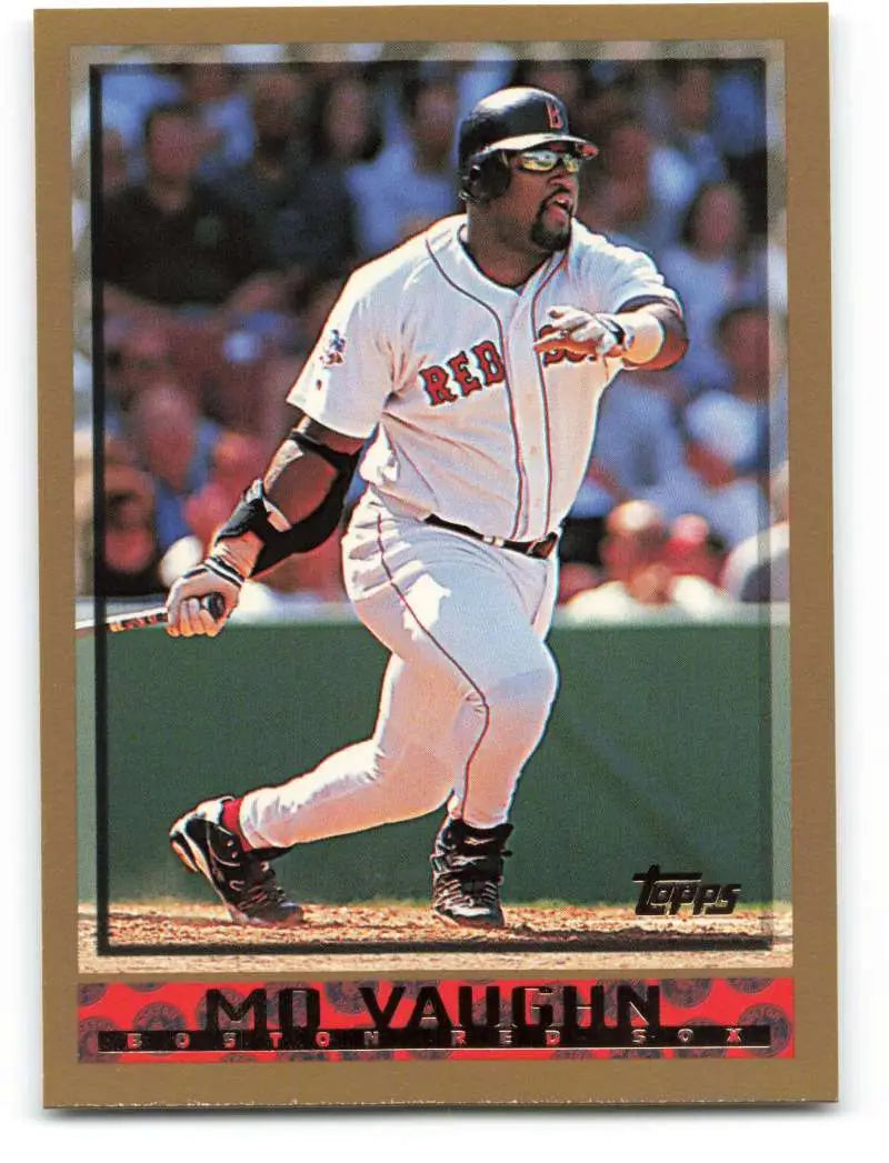 1998 Topps #14 Mo Vaughn NM-MT Boston Red Sox Baseball Card - Baseball Card Single
