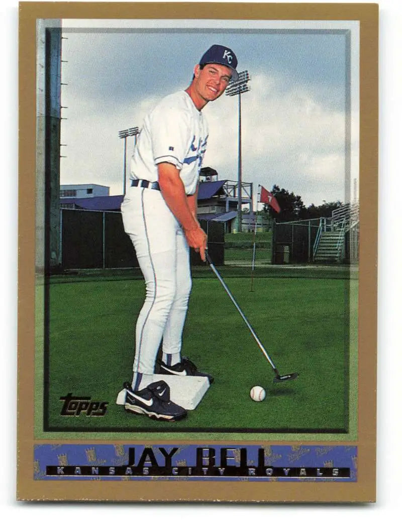1998 Topps #140 Jay Bell NM-MT Kansas City Royals Baseball Card - Baseball Card Single