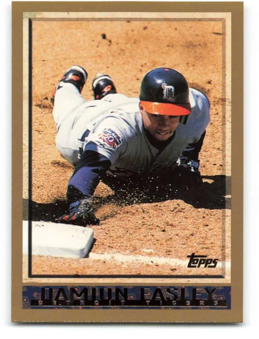 1998 Topps #147 Damion Easley NM-MT Detroit Tigers Baseball Card - Baseball Card Single