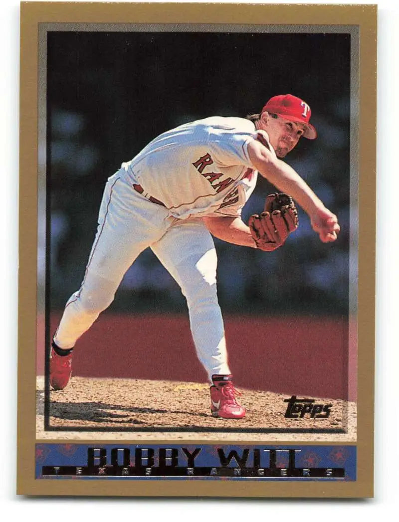 1998 Topps #15 Bobby Witt NM-MT Texas Rangers Baseball Card - Baseball Card Single