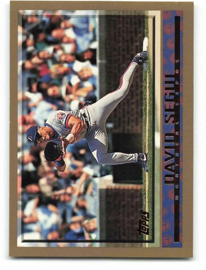 1998 Topps #154 David Segui NM-MT Montreal Expos Baseball Card - Baseball Card Single