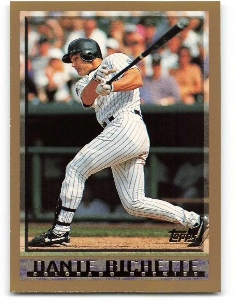 1998 Topps #155 Dante Bichette NM-MT Colorado Rockies Baseball Card - Baseball Card Single
