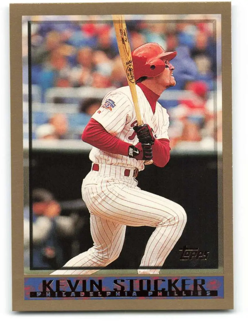 1998 Topps #156 Kevin Stocker NM-MT Philadelphia Phillies Baseball Card - Baseball Card Single