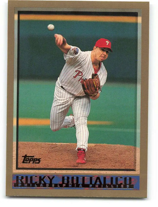 1998 Topps #163 Ricky Bottalico NM-MT Philadelphia Phillies Baseball Card - Baseball Card Single